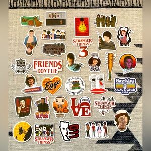 Stranger Things Decal Stickers